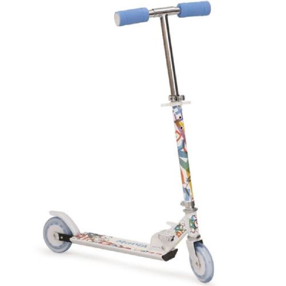 Kinderroller Magic, Scooter Höhe einstellbar, zusammenklappbar, PU-Räder 125 mm blau