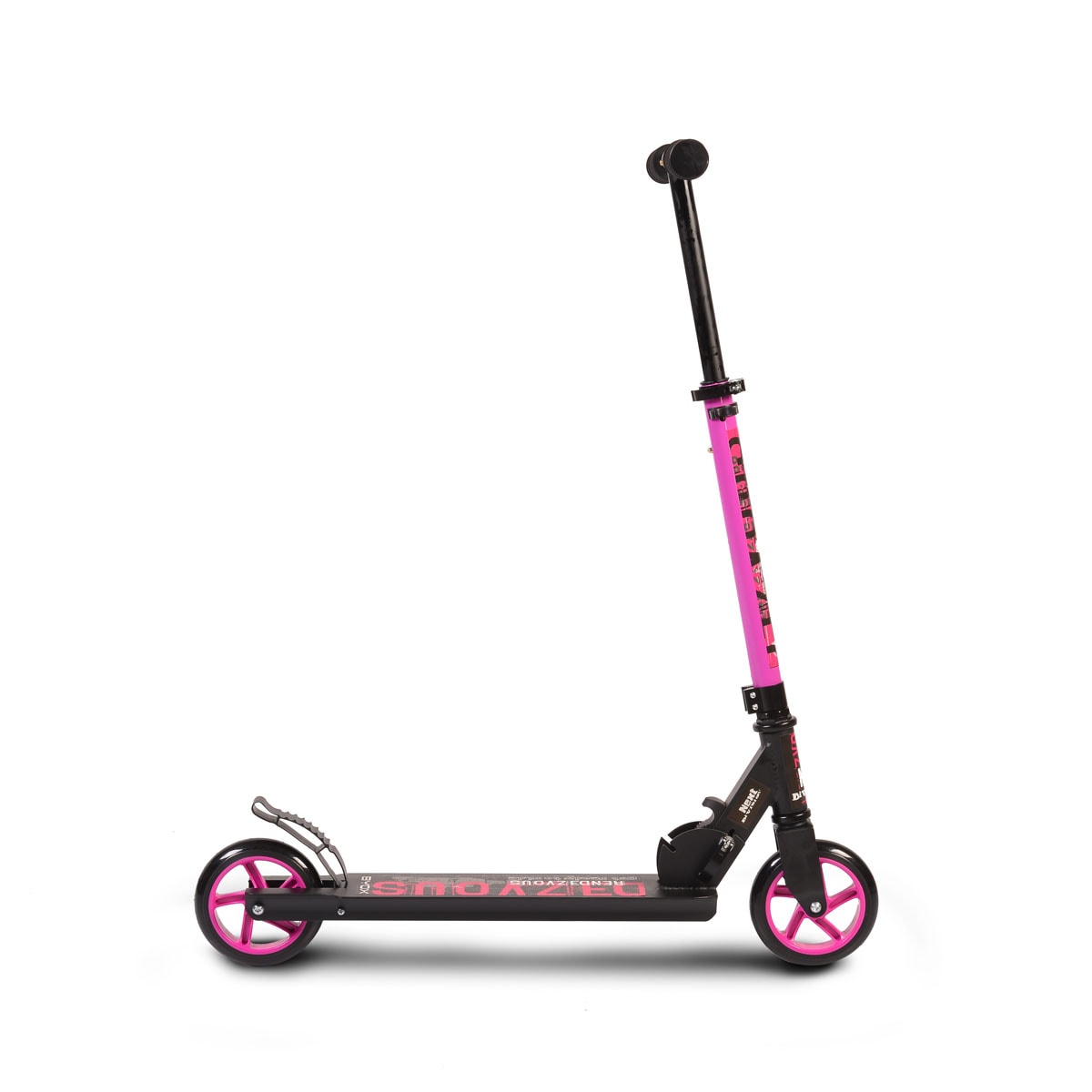 Byox Kinderroller Rendevous, H&ouml;he einstellbar, klappbar, PU-R&auml;der, ABEC-7 pink - Bild 1