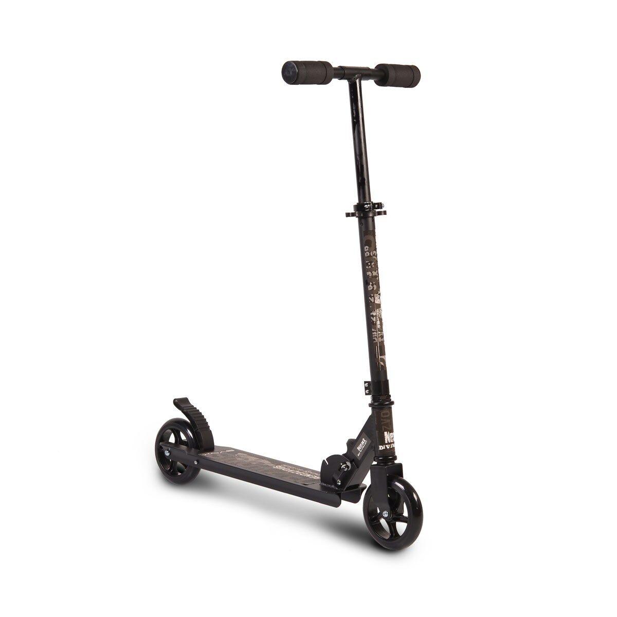 Byox Kinderroller Rendevous, H&ouml;he einstellbar, klappbar, PU-R&auml;der, ABEC-7 schwarz - Bild 1