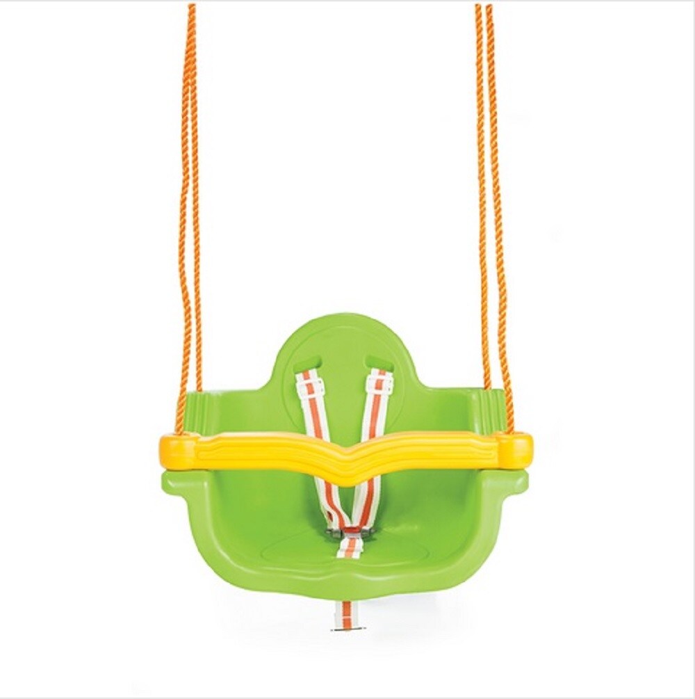 Pilsan Babyschaukel 2 in 1 06138, abnehmbarer Bügel, Sicherheitsgurt ab 1 Jahr grün | 04260636040757