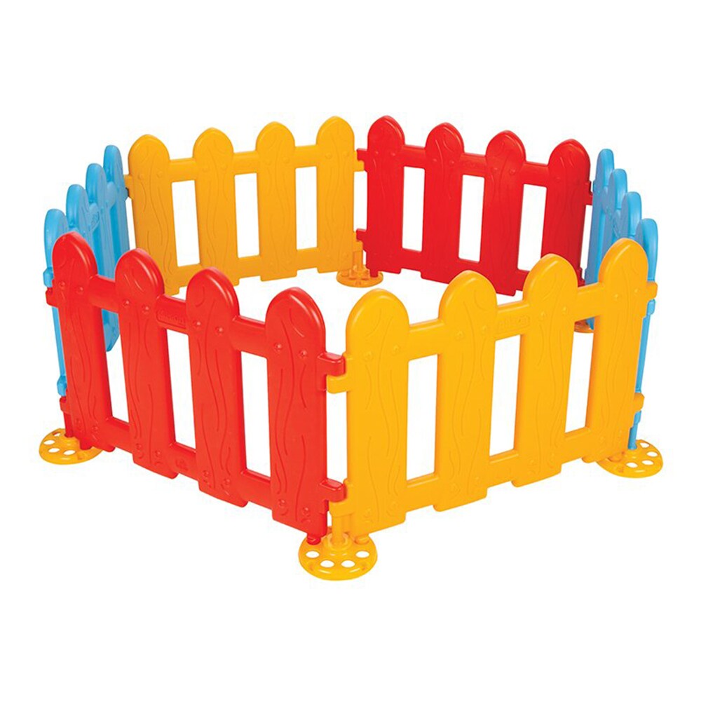 Pilsan Spielzaun, Plastikzaun, Laufgitter 06203, 6 Elemente 72,5 x 51,5 x 3,8 cm | 04260636041167