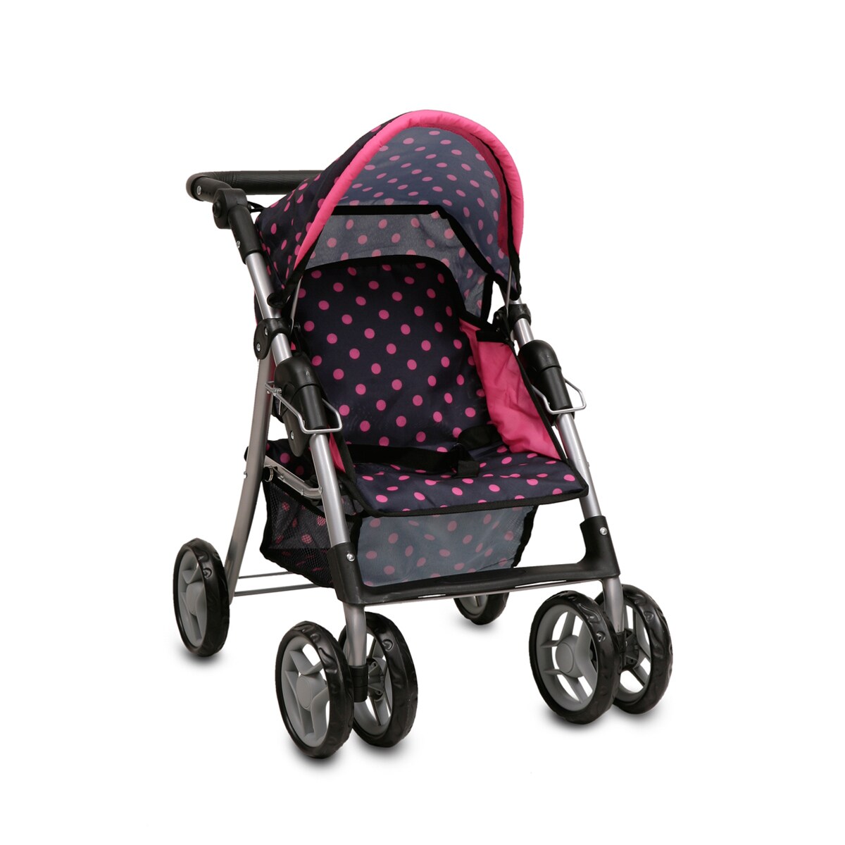 Puppenbuggy, Puppenwagen Punkte 9352, zusammenklappbar, Schiebehhe bis 62  cm online kaufen bei Netto