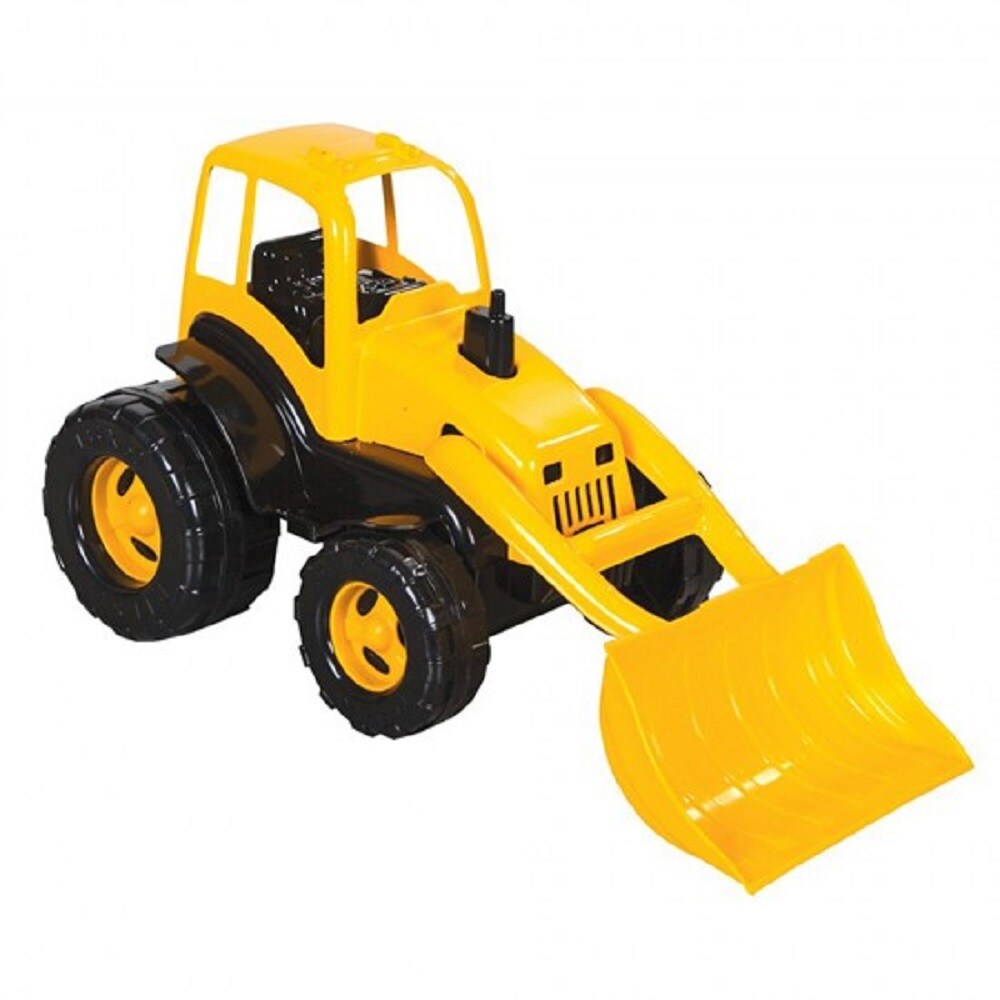 Pilsan 06211 Spielzeug Traktor mit Schaufel, für drinnen und draußen, ab 3 Jahre | 08693461062117