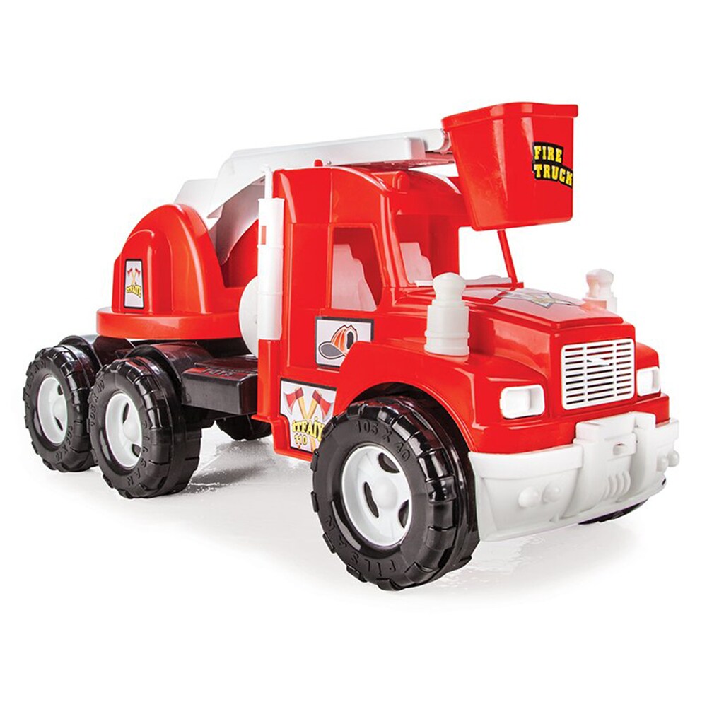 Pilsan Kinder Feuerwehr Ami-Truck 06613, mit Feuerleiter ab 3 Jahre geeignet | 08693461066139