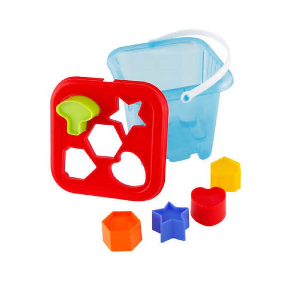 Pilsan Steckspiel Box 03239 Sortierspiel, Formsortierspiel, f&uuml;nf Formen - Bild 1