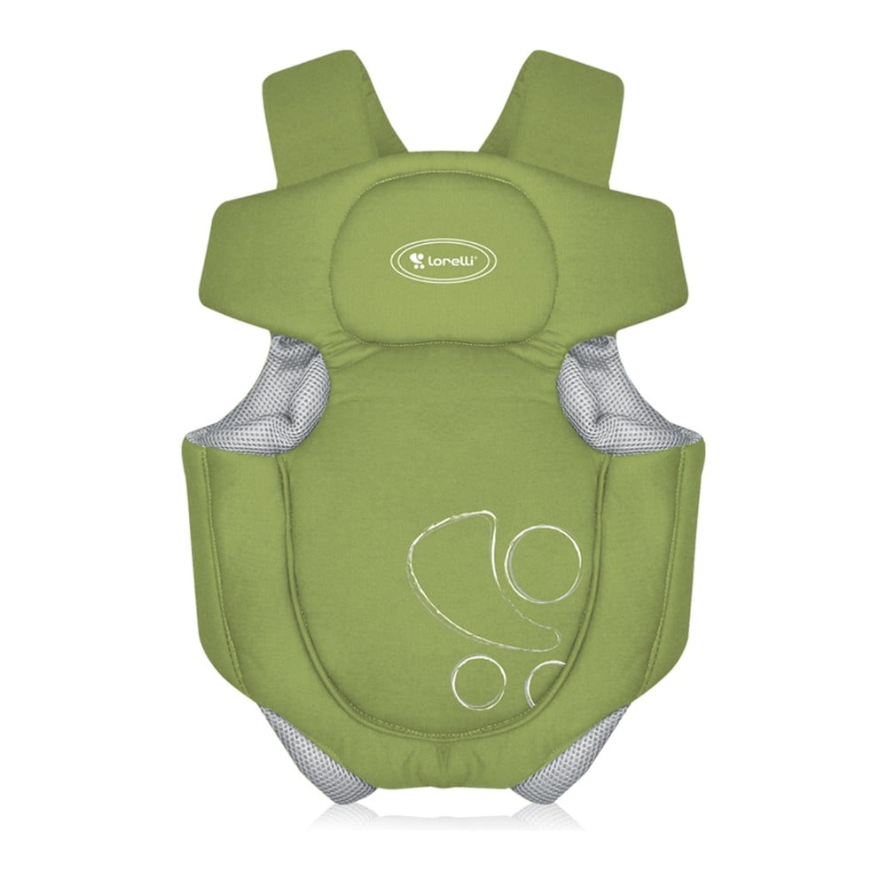 Lorelli Babytrage, Tragehilfe Traveller ab 4 Monate, Bauchtrage, 2 Positionen gr&uuml;n - Bild 1