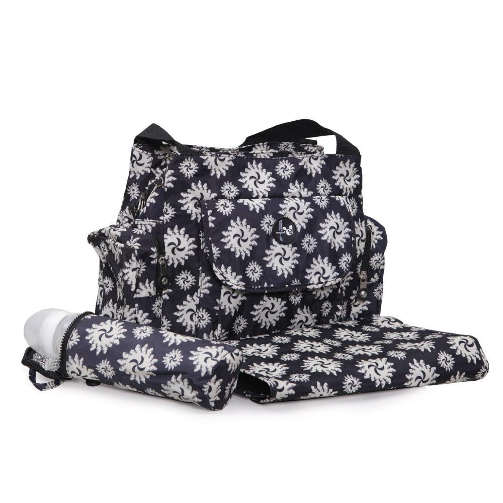 Cangaroo Wickeltasche Karina mit Wickelunterlage, Isoliertasche f. Babyflaschen - Bild 1