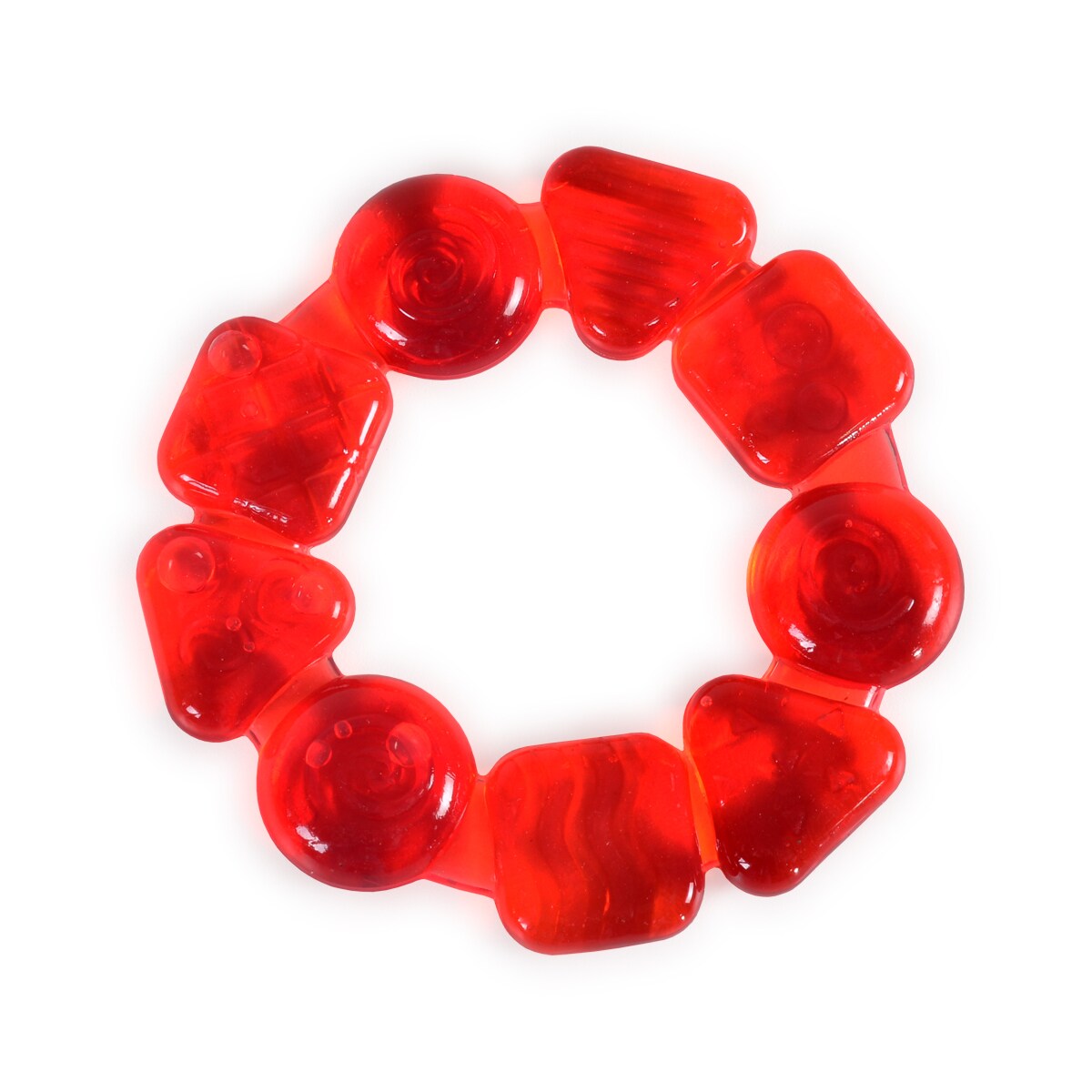 Bei&szlig;ring T2136 Shapes, K&uuml;hlbei&szlig;ring als Zahnungshilfe massiert und lindert - Bild 1