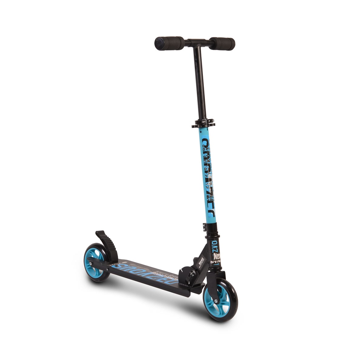 Byox Kinderroller Rendevous, H&ouml;he einstellbar, klappbar, PU-R&auml;der, ABEC-7 in blau - Bild 1