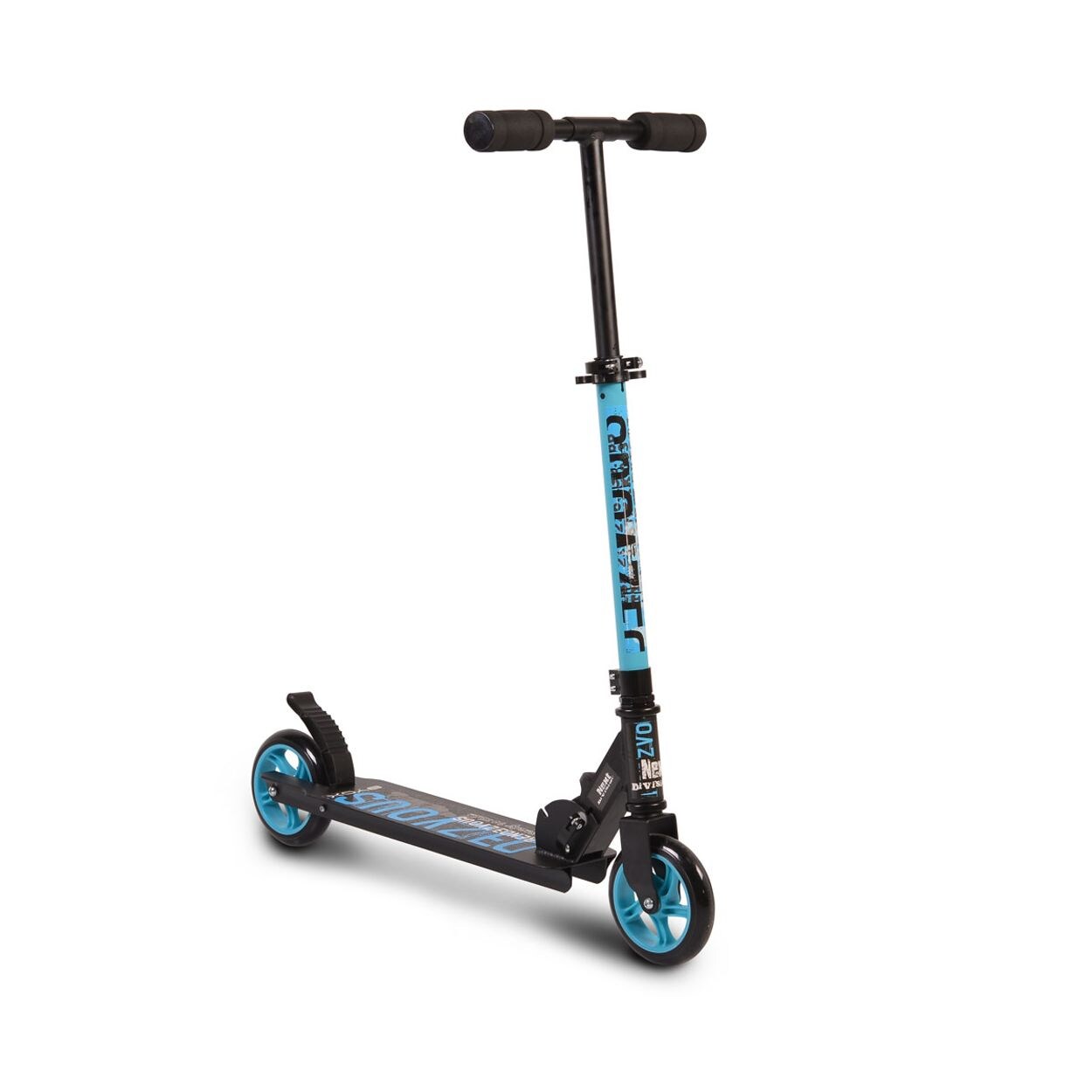 Byox Kinderroller Rendevous, Höhe einstellbar, klappbar, PU-Räder, ABEC-7 blau