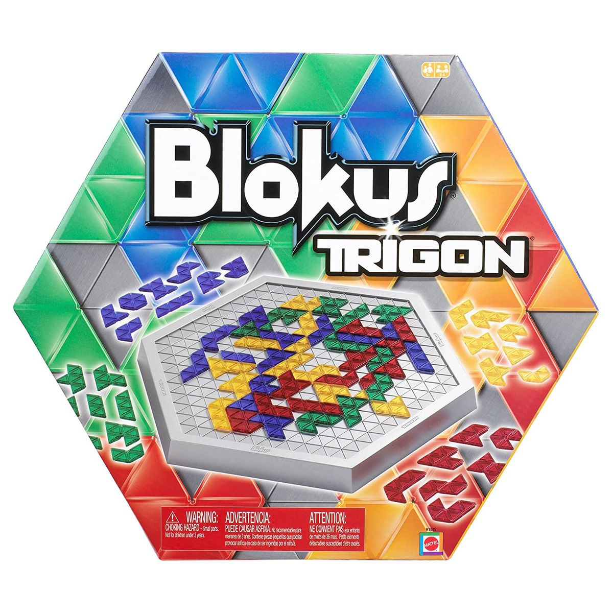 Mattel R1985 - Strategiespiel, Blokus Trigon - Bild 1