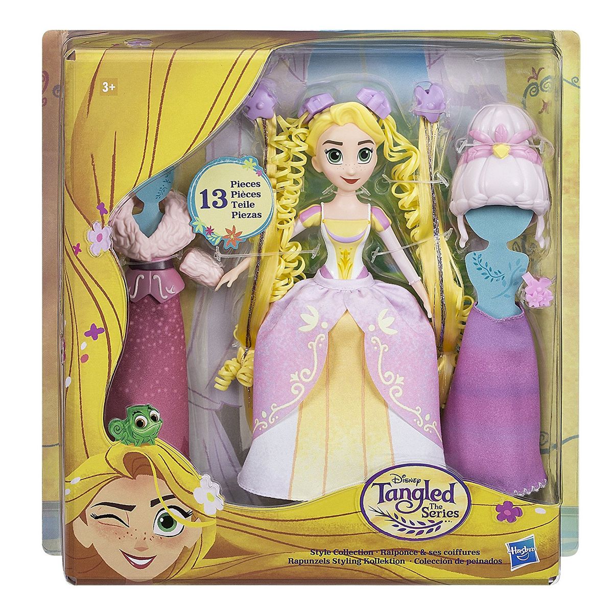 Hasbro C1751 - Disney - Rapunzel - Puppe mit Styling-Kollektion, 13 Teile - Bild 1