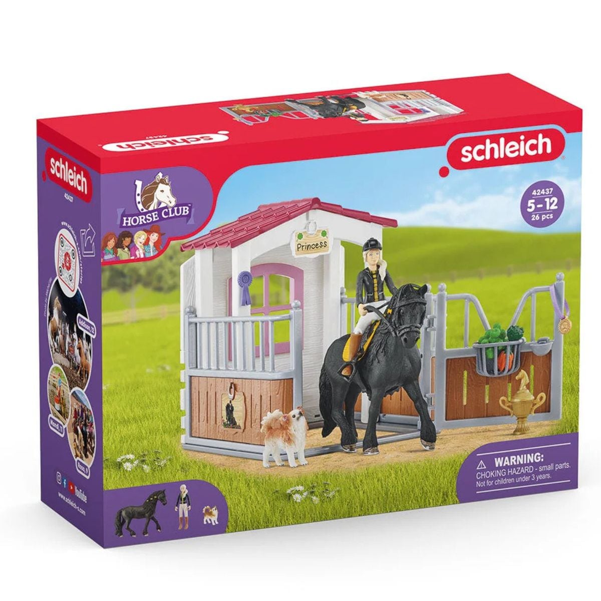 Schleich 42437 - Horse Club - Pferdebox mit Horse Club Tori & Princess - Bild 1