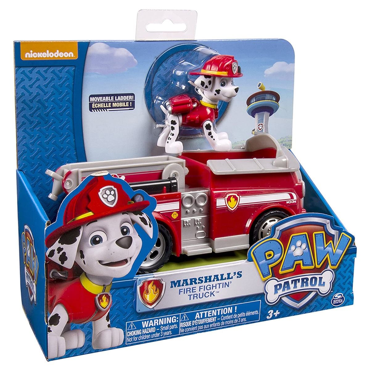 Spin Master 6022627 (20084880) - Paw Patrol - Basisfahrzeug, Marshall Feuerwehrauto - Bild 1