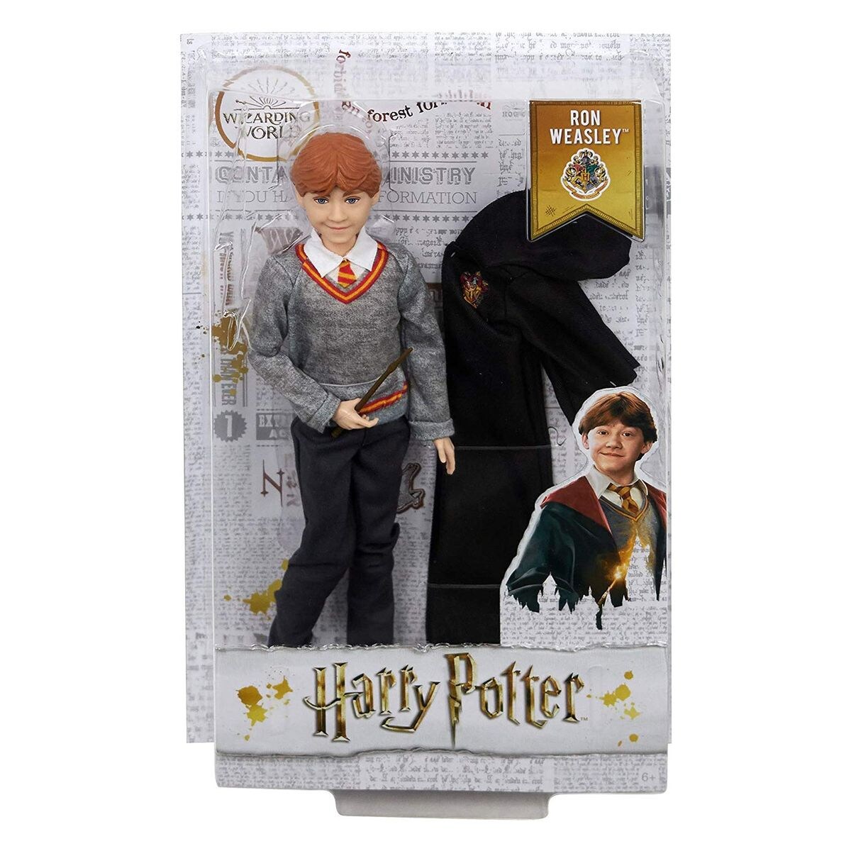 Mattel FYM52 – Harry Potter – Ron Weasley Spielfigur, 29 cm | 00887961707144