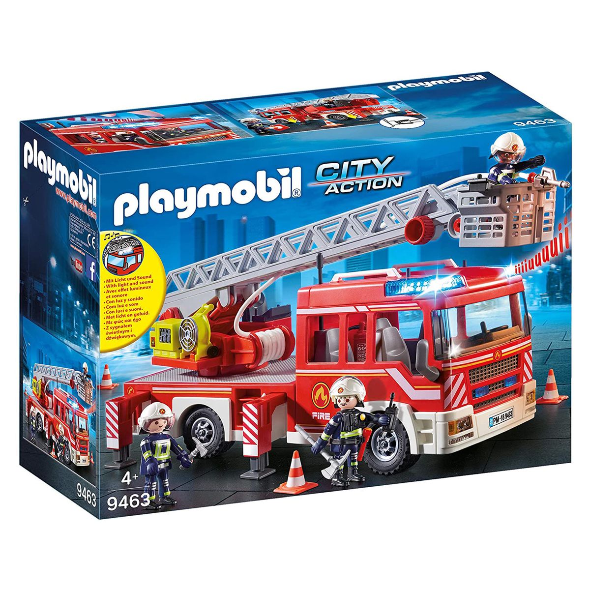 PLAYMOBIL&reg; 9463 - City Action - Feuerwehr-Leiterfahrzeug - Bild 1