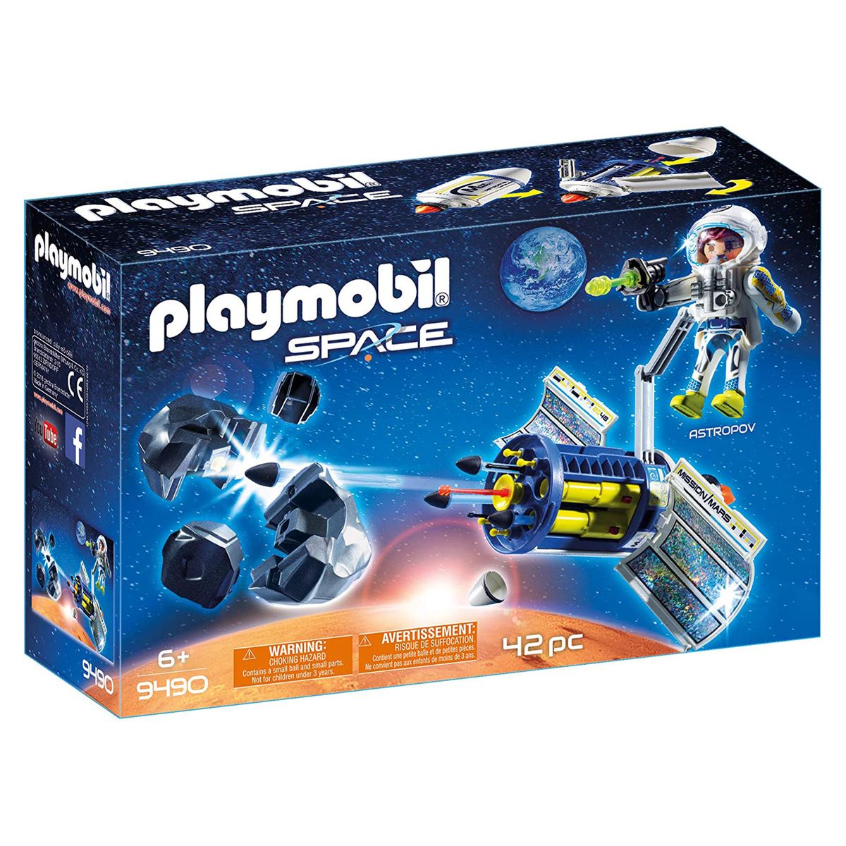 PLAYMOBIL&reg; 9490 - Space - Meteoroiden-Zerst&ouml;rer, inkl. Figur Astropov - Bild 1