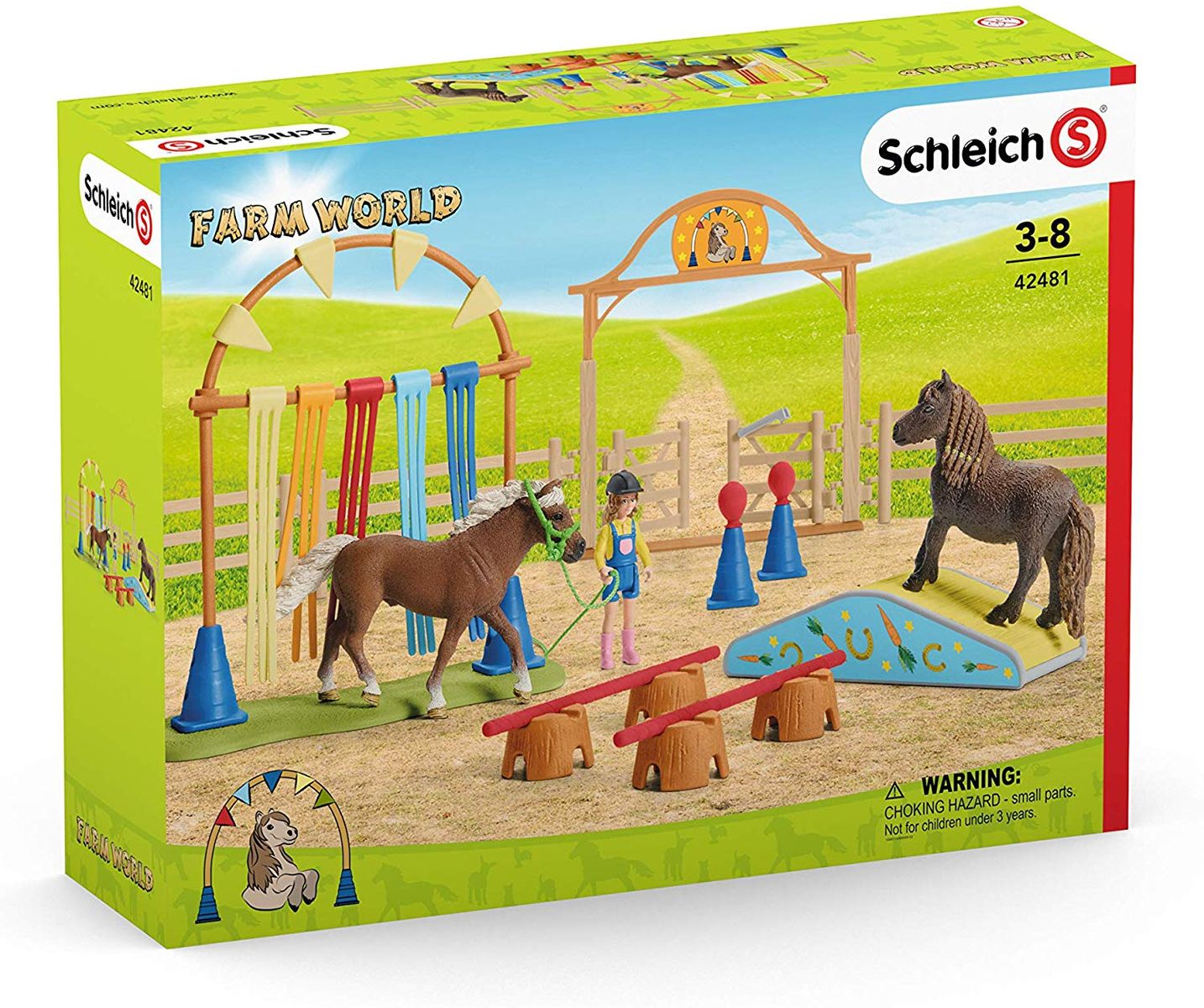 Schleich 42481 - Farm World - Pony Agility Training - Bild 1