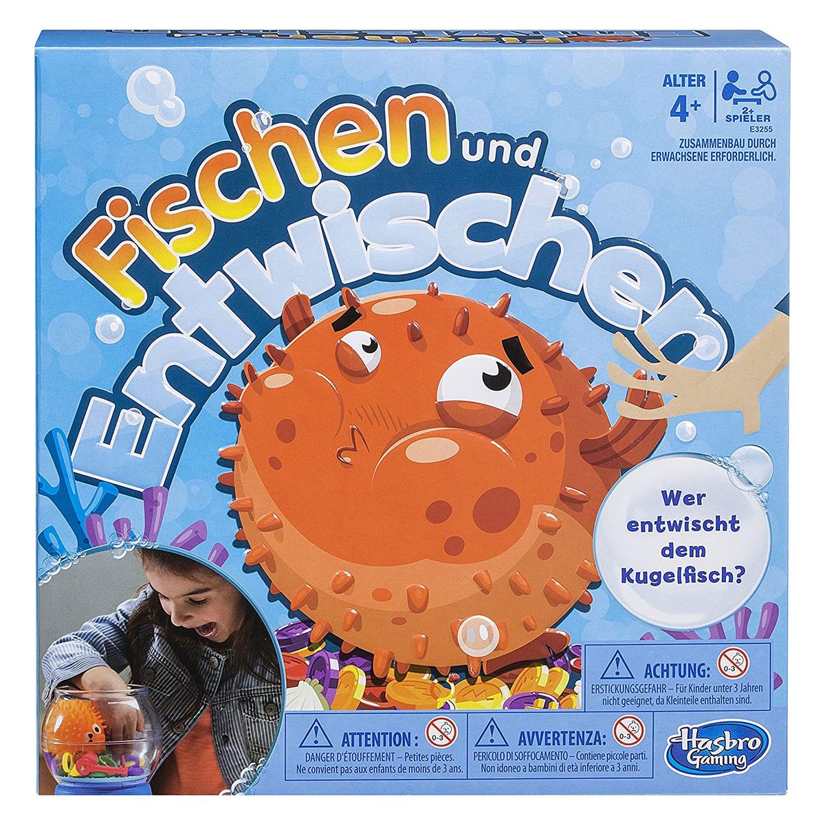 Hasbro E3255 - Hasbro Gaming - Fischen und Entwischen - Bild 1