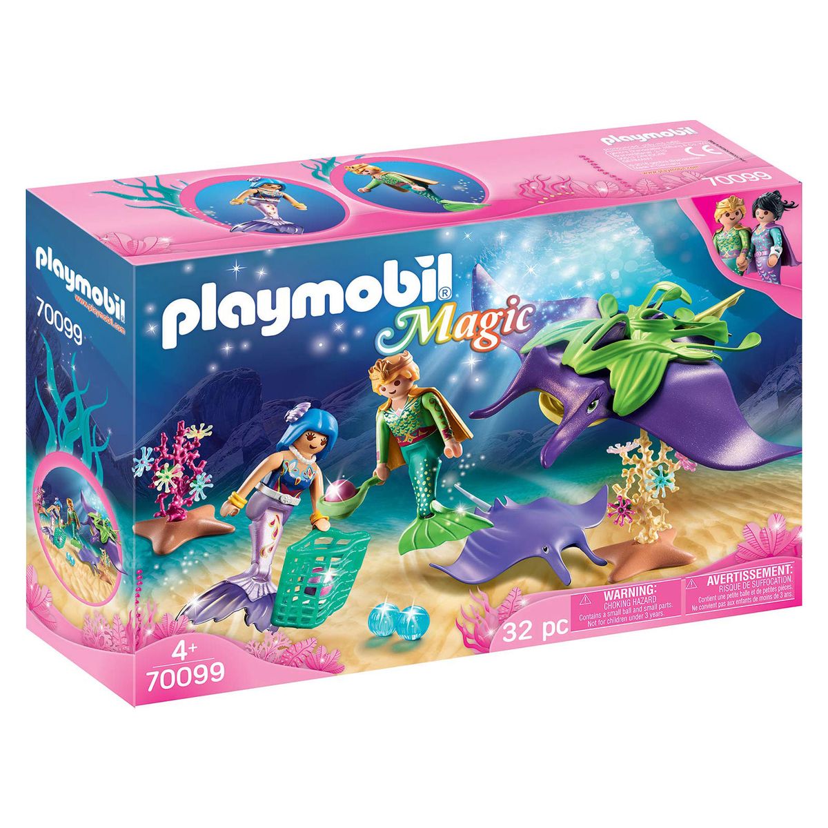 PLAYMOBIL&reg; 70099 - Magic - Perlensammler mit Rochen - Bild 1