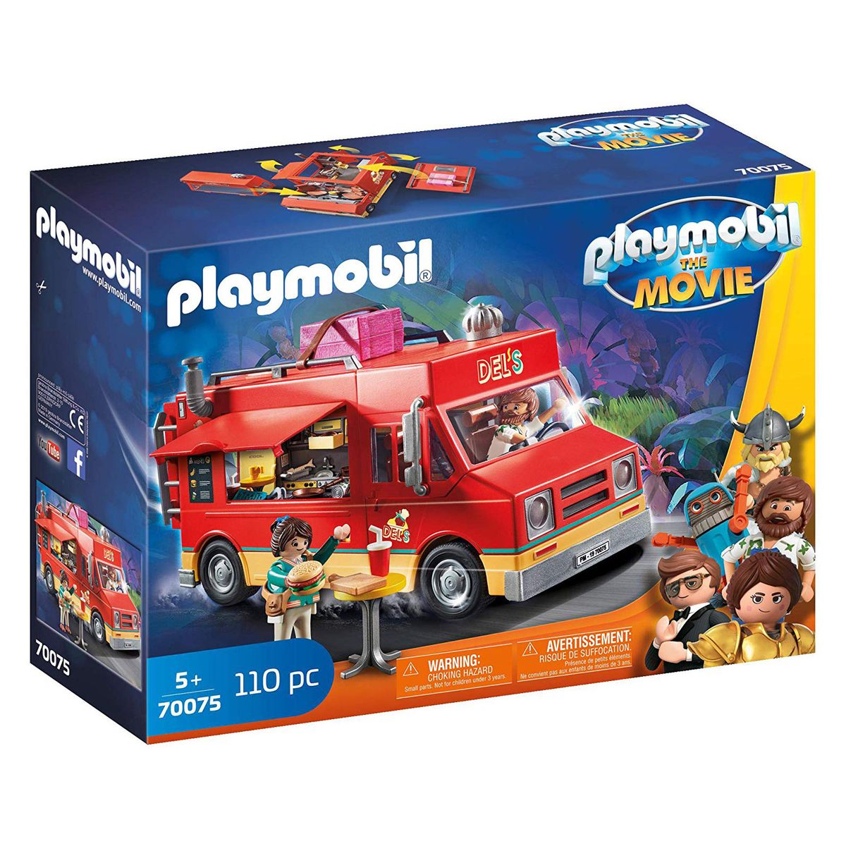 PLAYMOBIL&reg; 70075 - The Movie - Del`s Food Truck - Bild 1