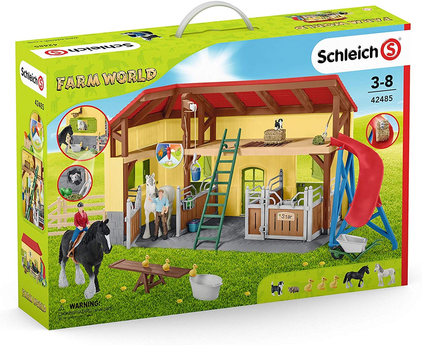 Schleich 42485 - Farm World - Pferdestall - Bild 1