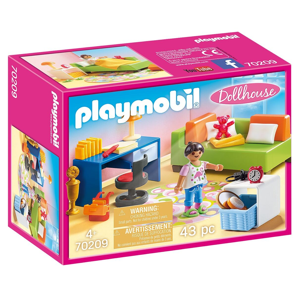 PLAYMOBIL 70209 - Dollhouse - Jugendzimmer