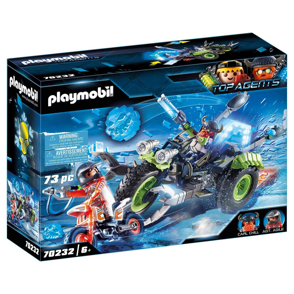 PLAYMOBIL&reg; 70232 - Top Agents - Spielset mit Licht und Sound, Arctic Rebels Eistrike - Bild 1