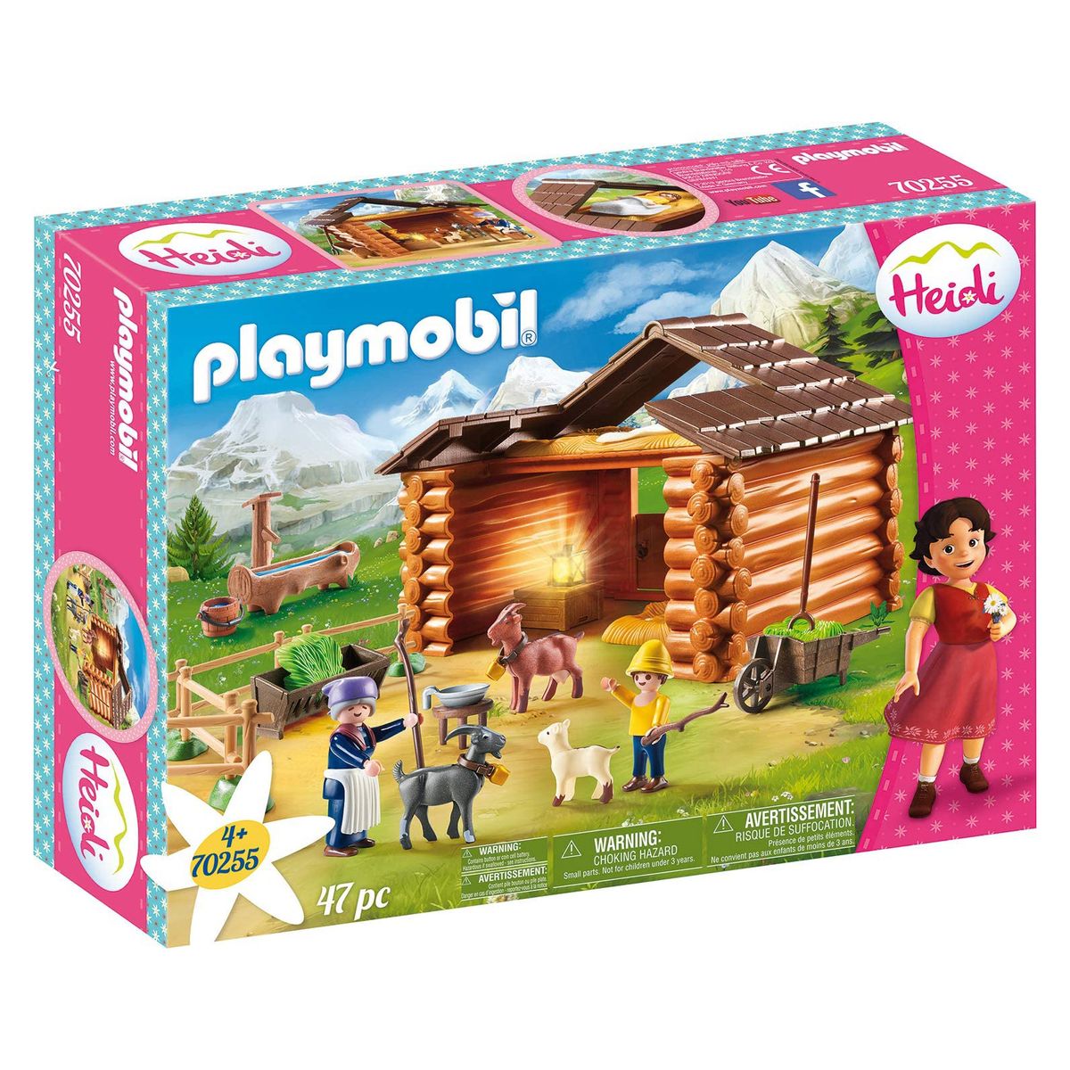 PLAYMOBIL&reg; 70255 - Heidi - Peters Ziegenstall - Bild 1