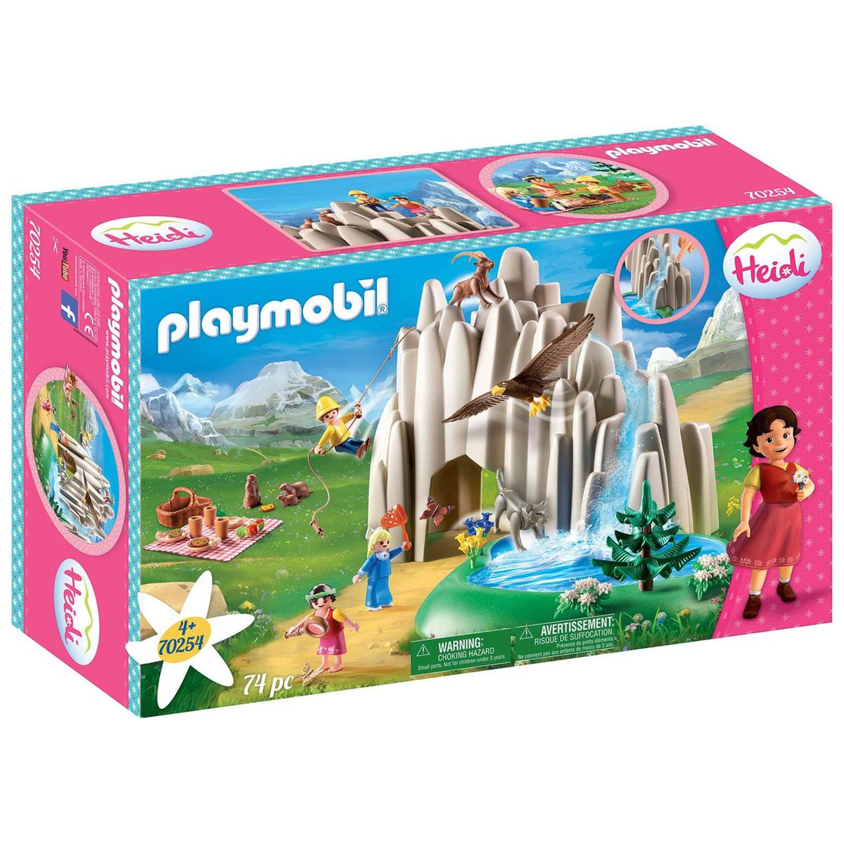 PLAYMOBIL&reg; 70254 - Heidi - Spielset mit Figuren, Am Kristallsee - Bild 1