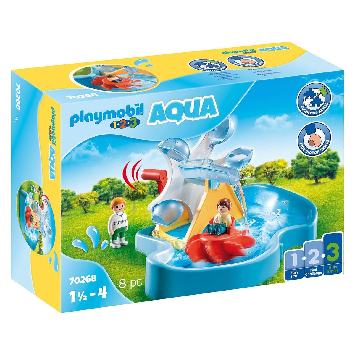PLAYMOBIL&reg; 70268 - 1&bull;2&bull;3 Aqua - Wasserrad mit Karussell - Bild 1