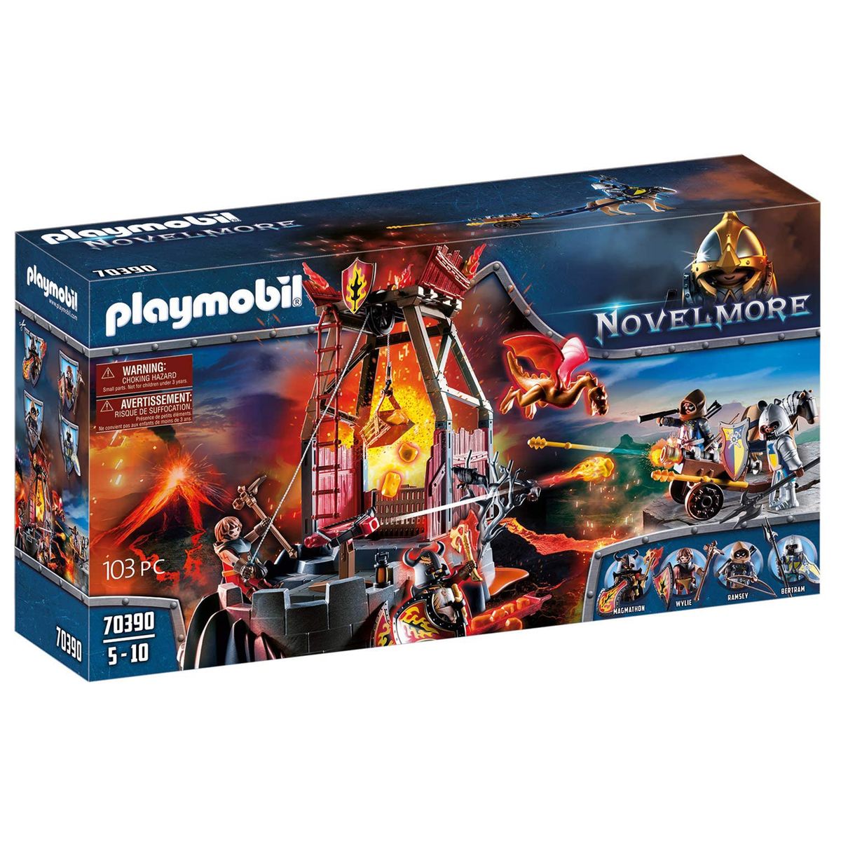 PLAYMOBIL&reg; 70390 - Novelmore - Burnham Raiders Lavamine - Bild 1