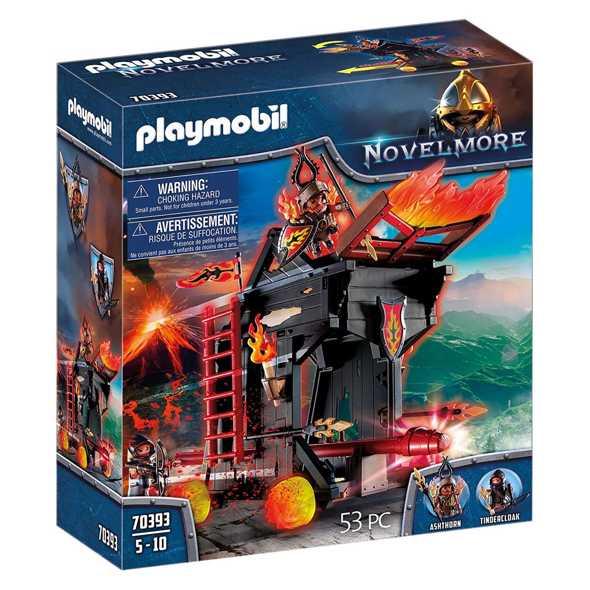 PLAYMOBIL&reg; 70393 - Novelmore - Burnham Raiders Feuerrammbock - Bild 1