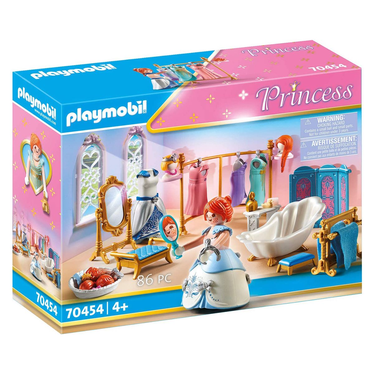 PLAYMOBIL&reg; 70454 - Princess - Ankleidezimmer mit Badewanne - Bild 1
