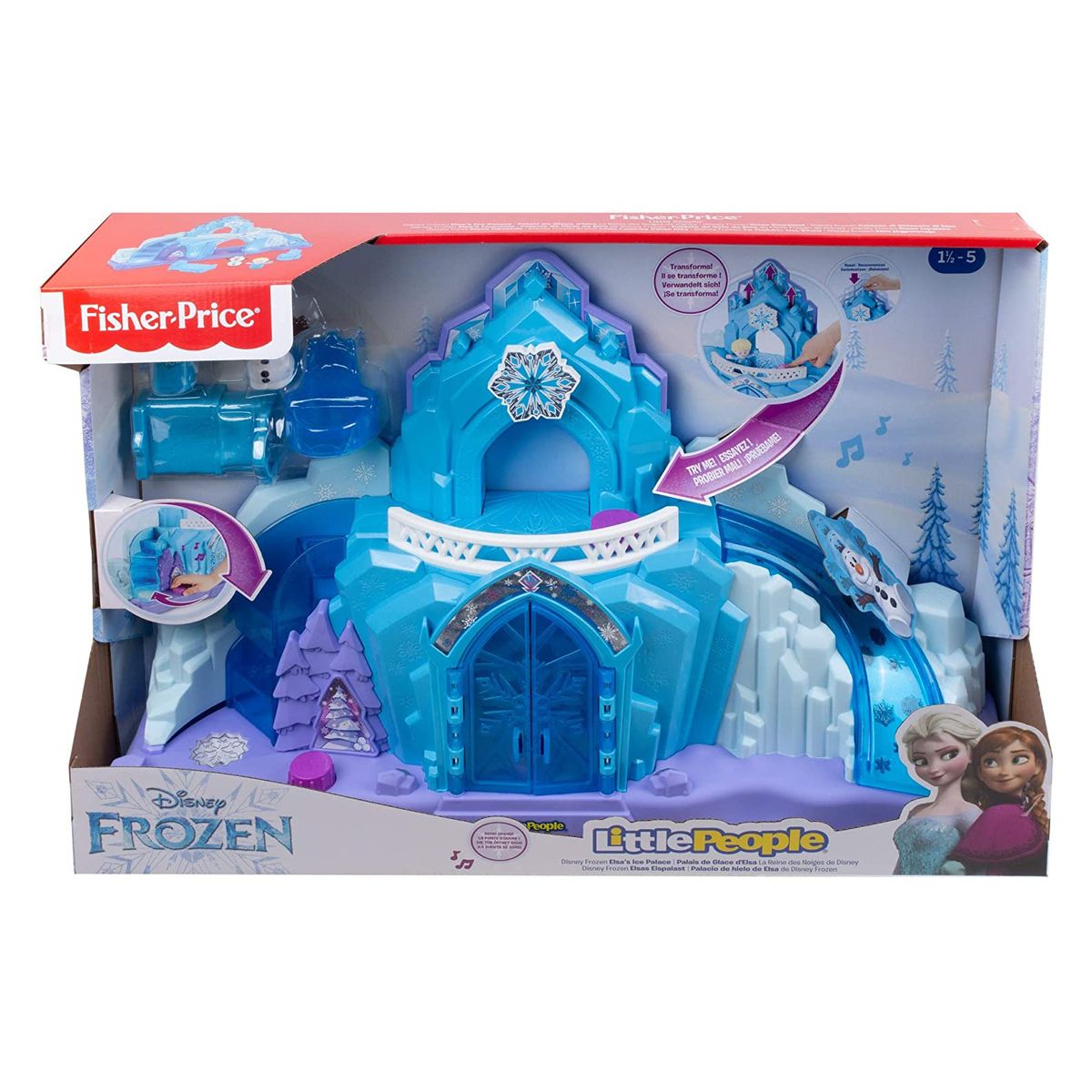 Mattel GKV24 - Disney Frozen - Fisher-Price - Elsas Eispalast (GLM38) - Bild 1