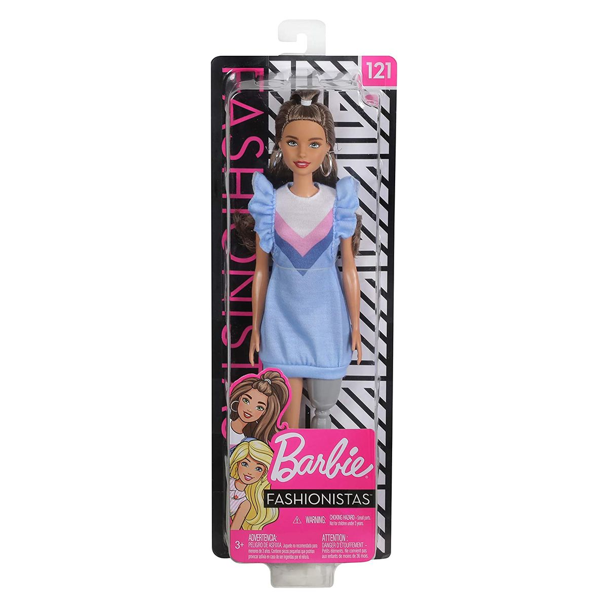 Mattel FXL54 - Barbie - Fashionistas - Puppe mit Beinprothese - Bild 1