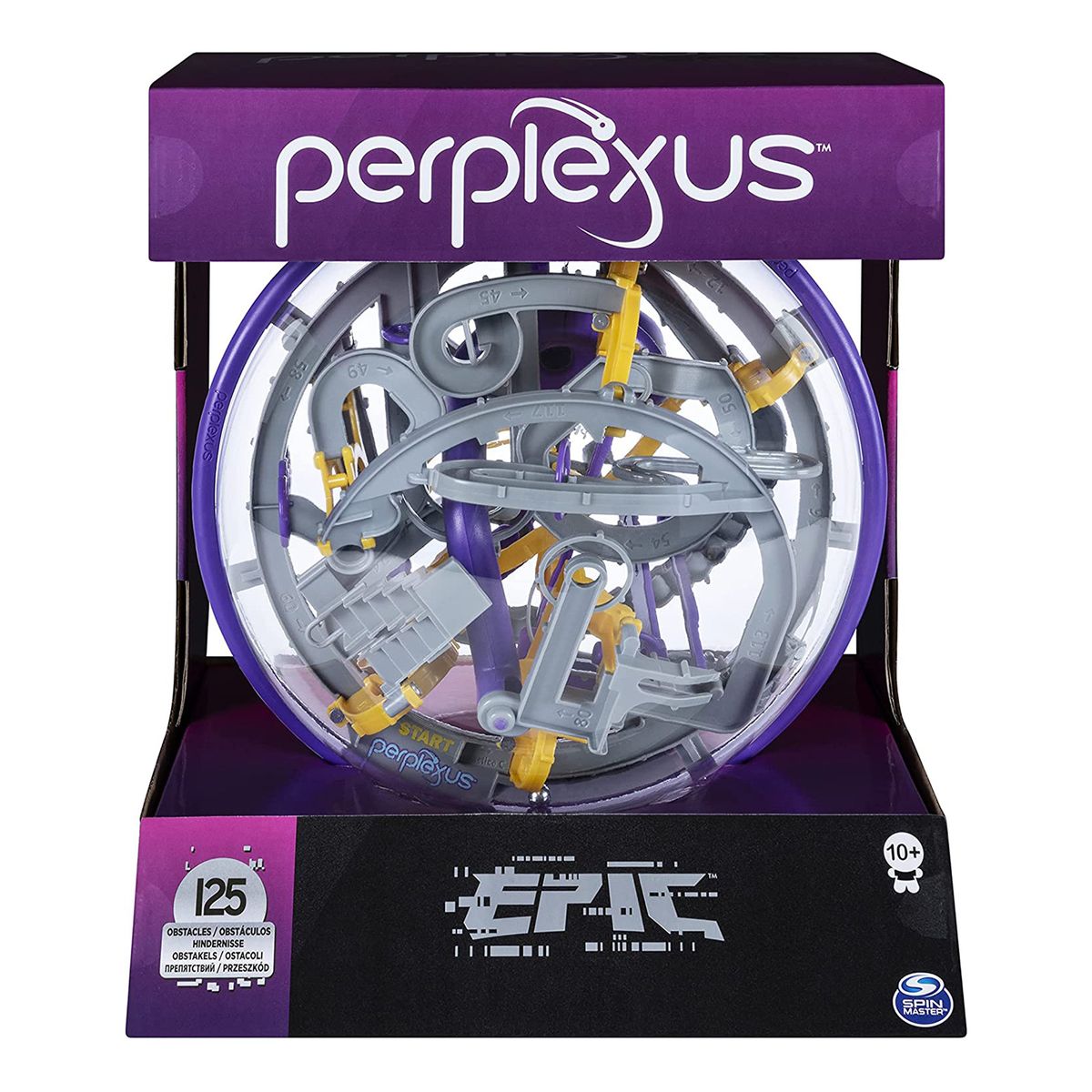 Spin Master 6053141 (20115721) - Perplexus - Epic, 3D-Kugellabyrinth, 125 Hindernisse - Bild 1