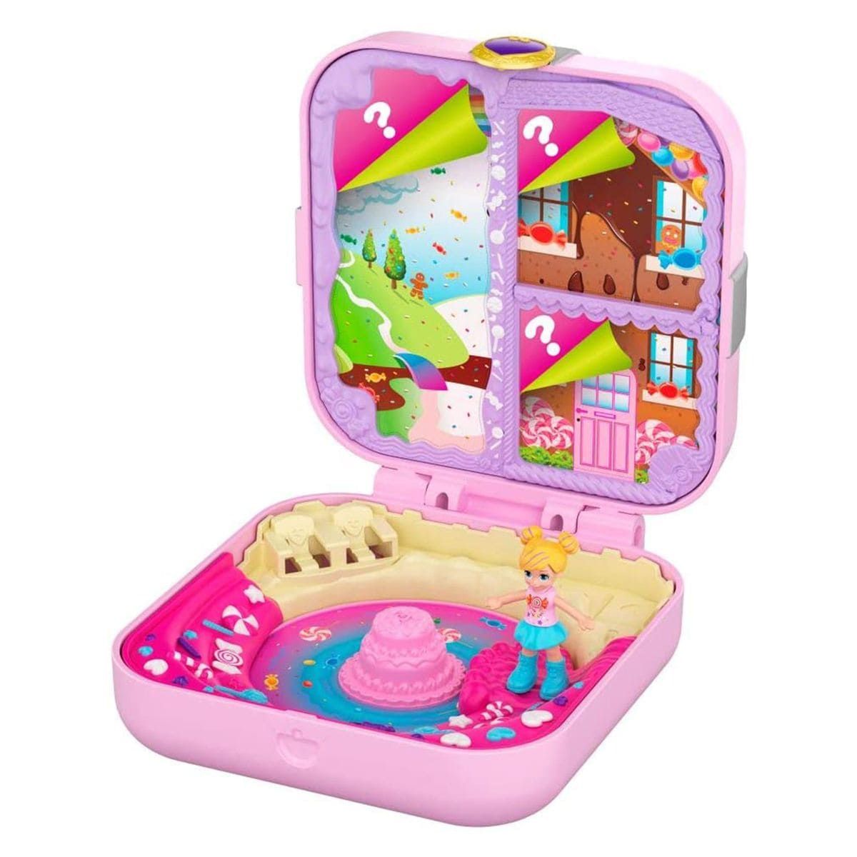 Mattel GKV11 - Polly Pocket - Mini-Spielset, S&uuml;&szlig;igkeiten Abenteuer - Bild 1