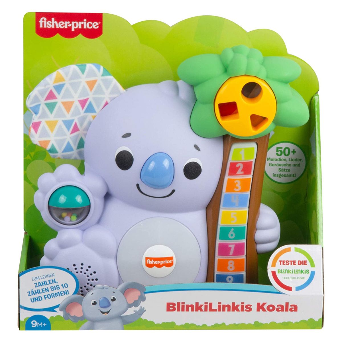Mattel GRG67 - Fisher-Price - BlinkiLinkis Koala, interaktives Spielzeug - Bild 1