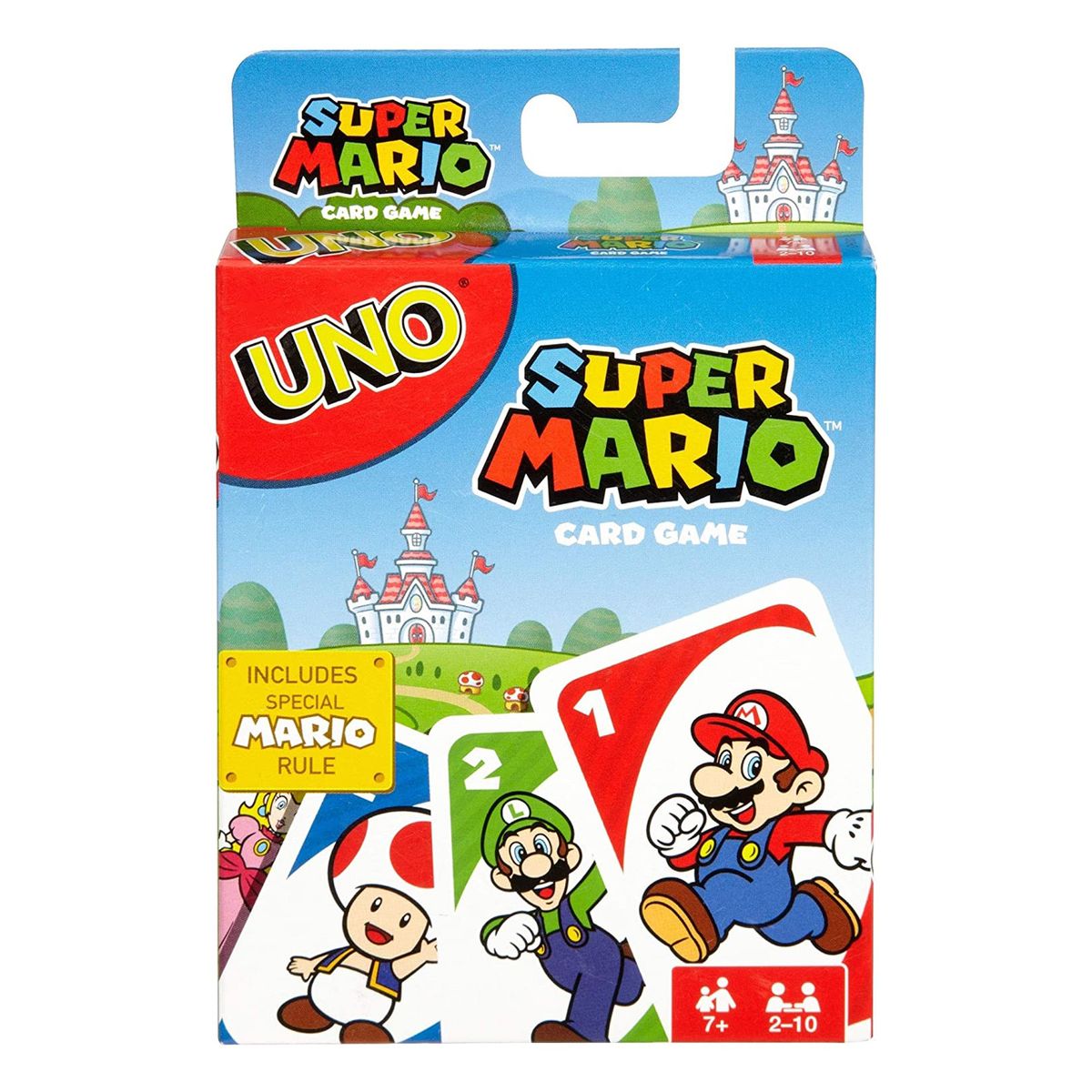 Mattel DRD00 - Mattel Games - Super Mario - UNO Kartenspiel mit 112 Karten - Bild 1