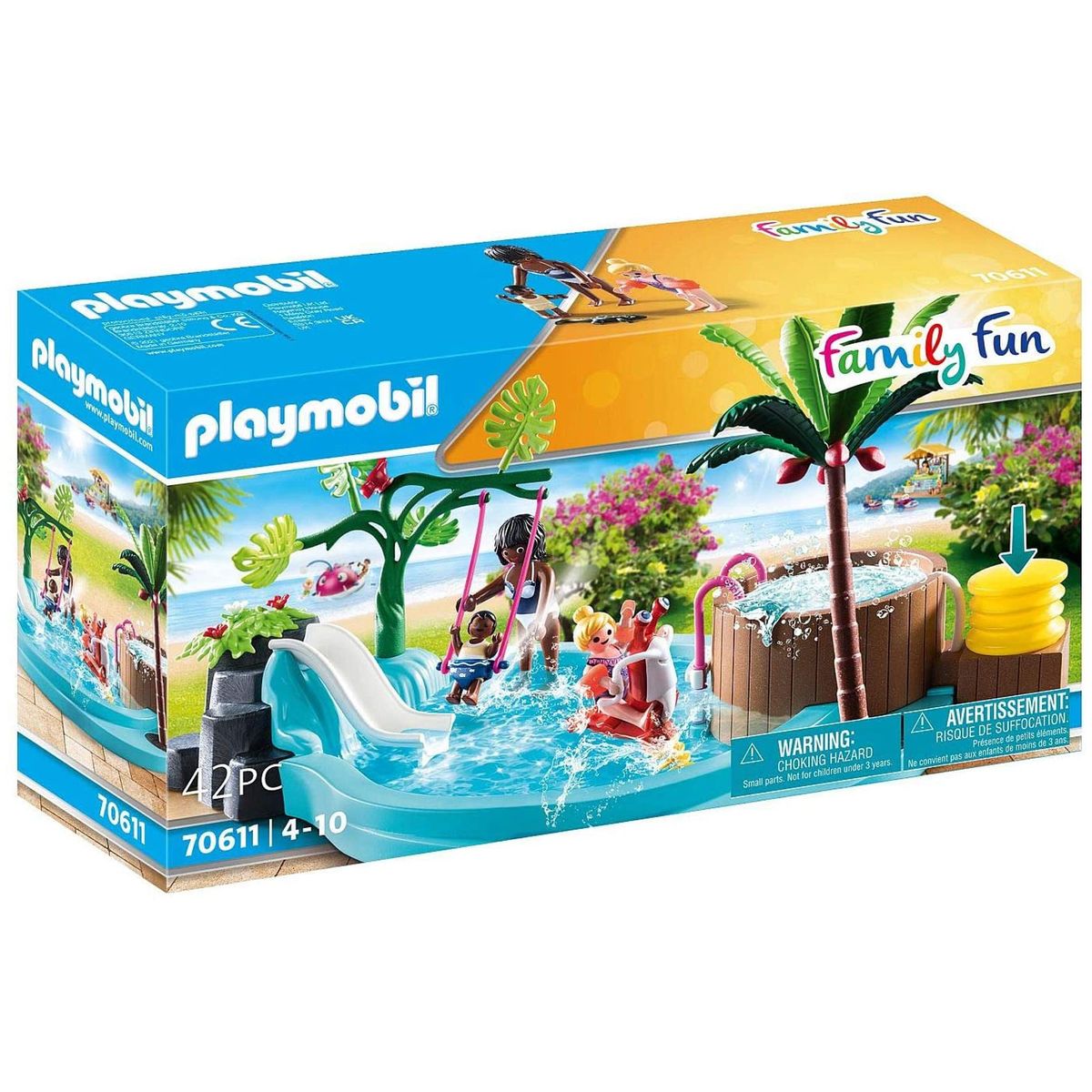 PLAYMOBIL&reg; 70611 - Family Fun - Kinderbecken mit Whirlpool - Bild 1