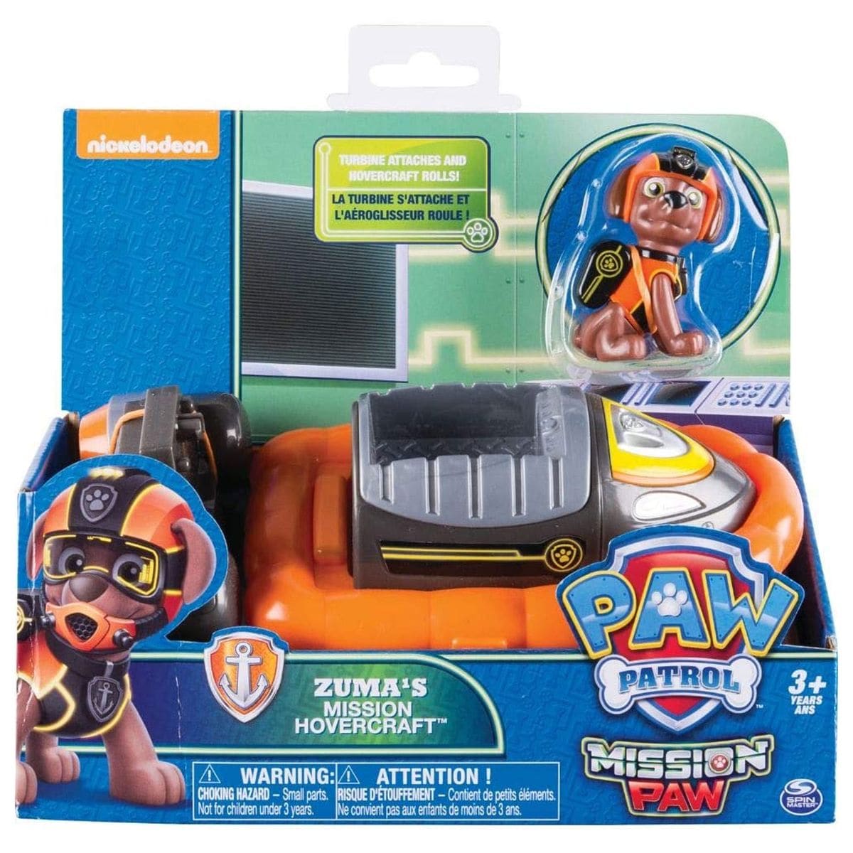 Spin Master 6031703 (20079030) - Paw Patrol - Mission Paw - Zuma&acute;s Mission Hovercraft - Bild 1