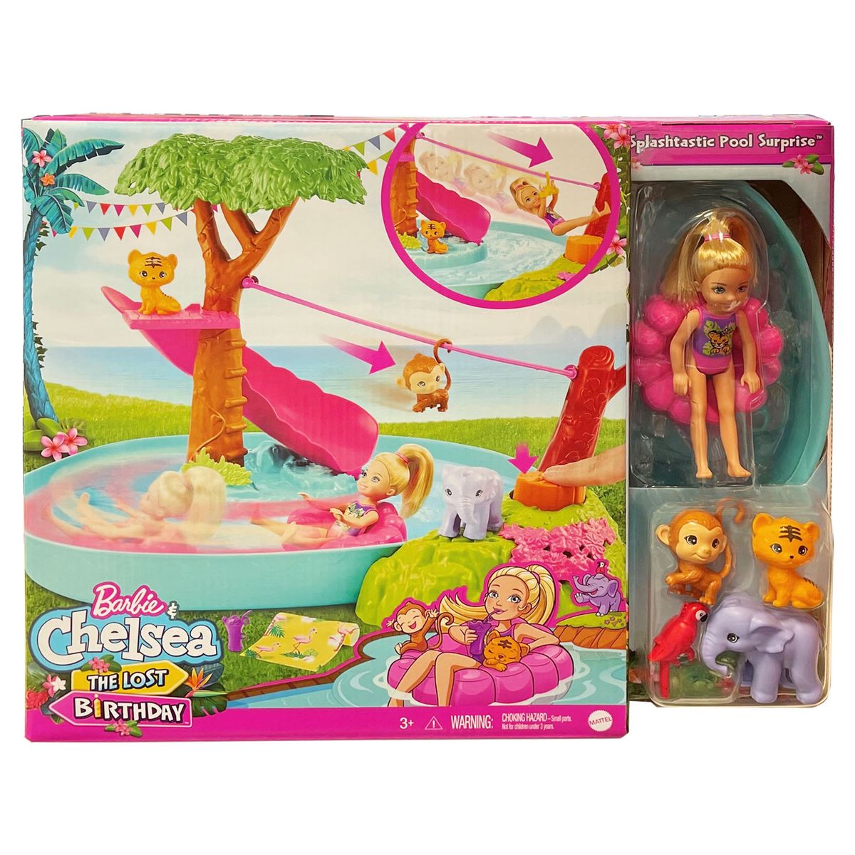 Mattel GTM85 - Barbie - Chelsea - Der verr&uuml;ckte Geburtstag - Dschungelparty Spielset - Bild 1