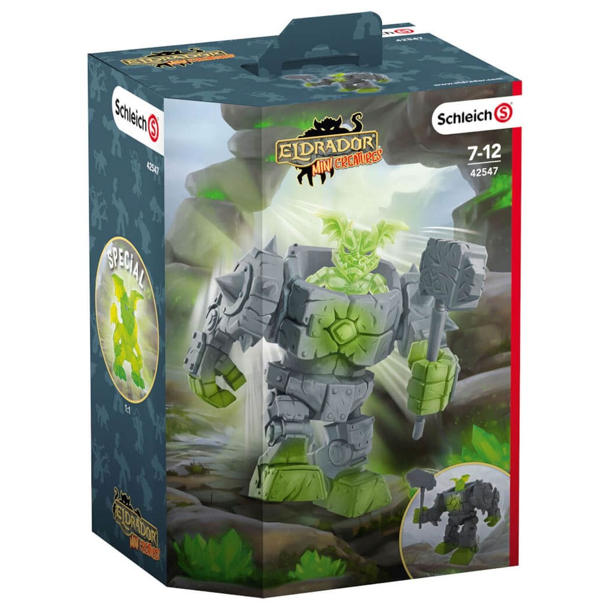 Schleich 42547 - Eldrador - Mini Creatures - Stein Roboter - Bild 1