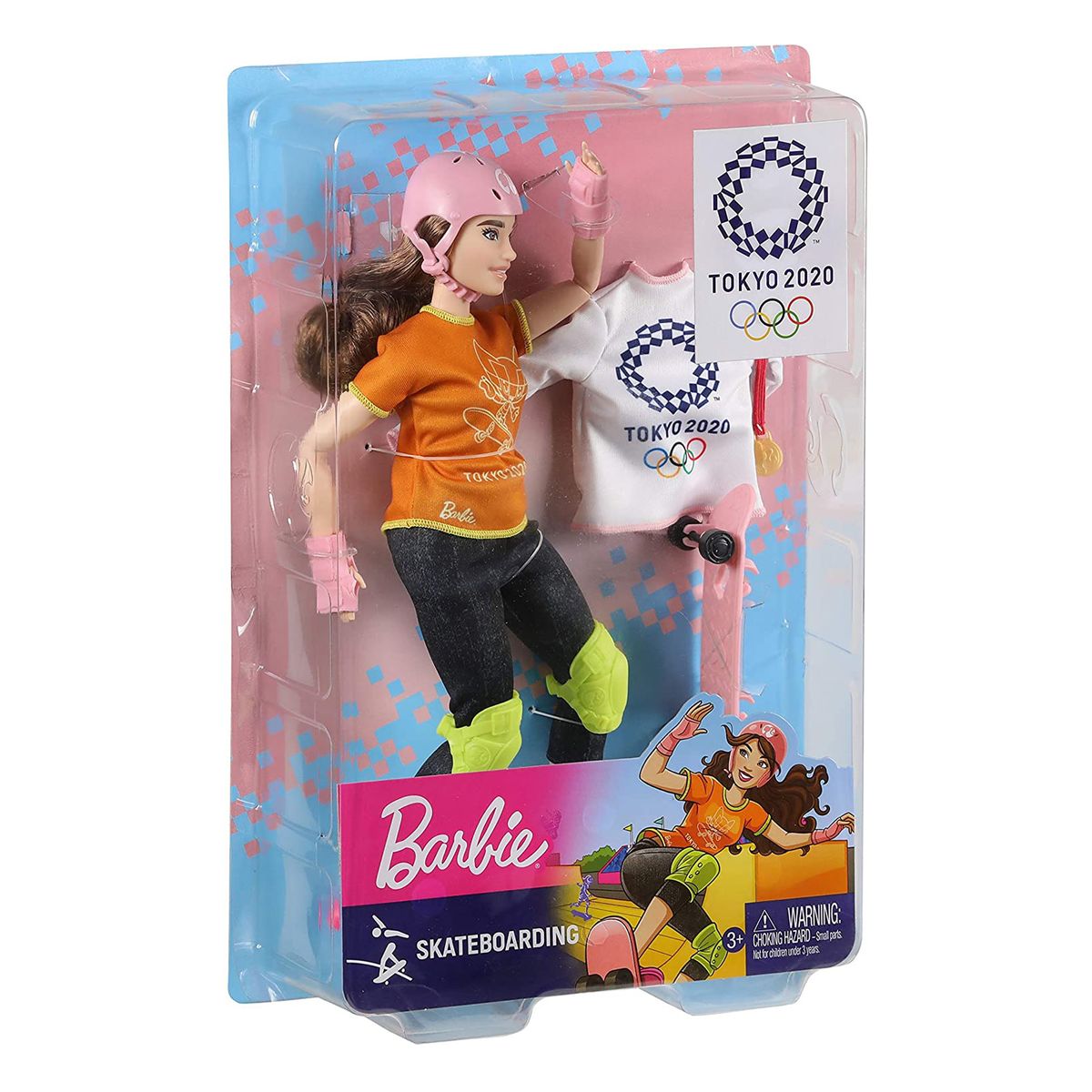 Mattel GJL78 - Barbie - Sport-Puppe, Skateboardfahrerin - Bild 1