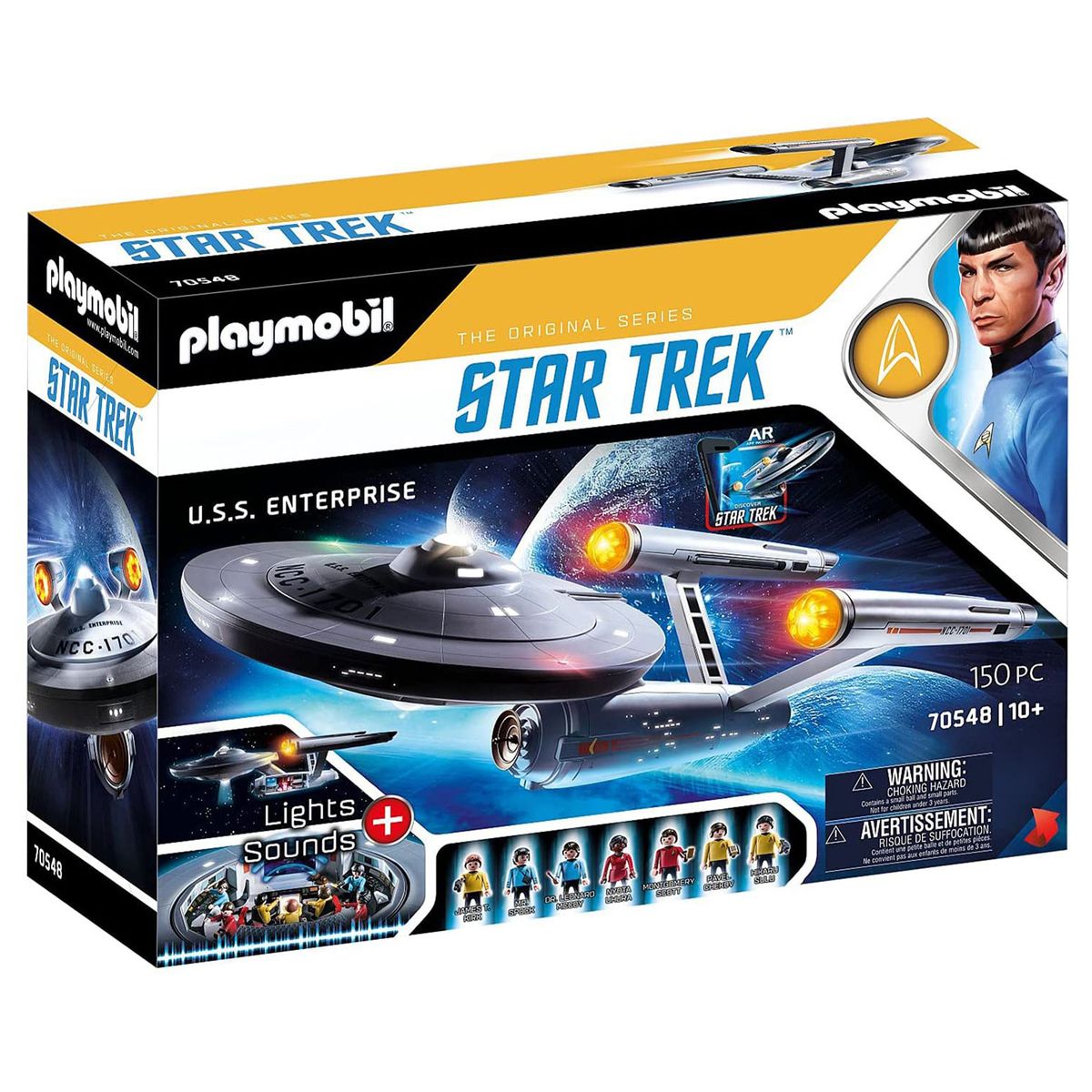 PLAYMOBIL&reg; 70548 - Star Trek - U.S.S. Enterprise NCC-1701 Spielset mit Figuren - Bild 1
