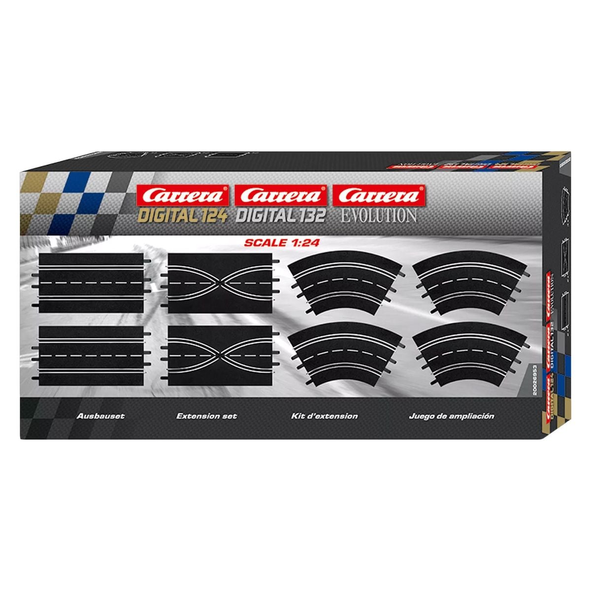 Stadlbauer 20026953 - Carrera - DIGITAL 124, DIGITAL 132, EVOLUTION - Ausbauset, 8-teilig, 1:24 - Bild 1