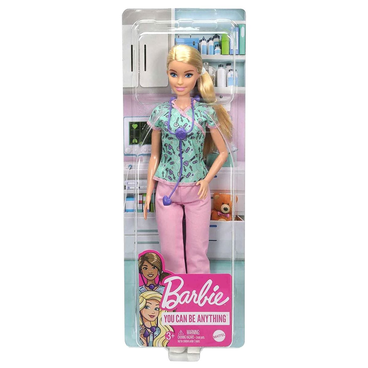 Mattel GTW39-1 - Barbie - You can be anything - Karriere-Puppe, Krankenschwester - Bild 1