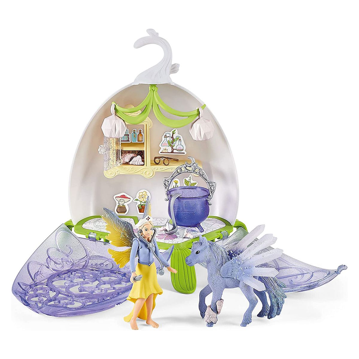 Schleich 42523 - Bayala - Magische Tierarzt-Bl&uuml;te, Spielset - Bild 1