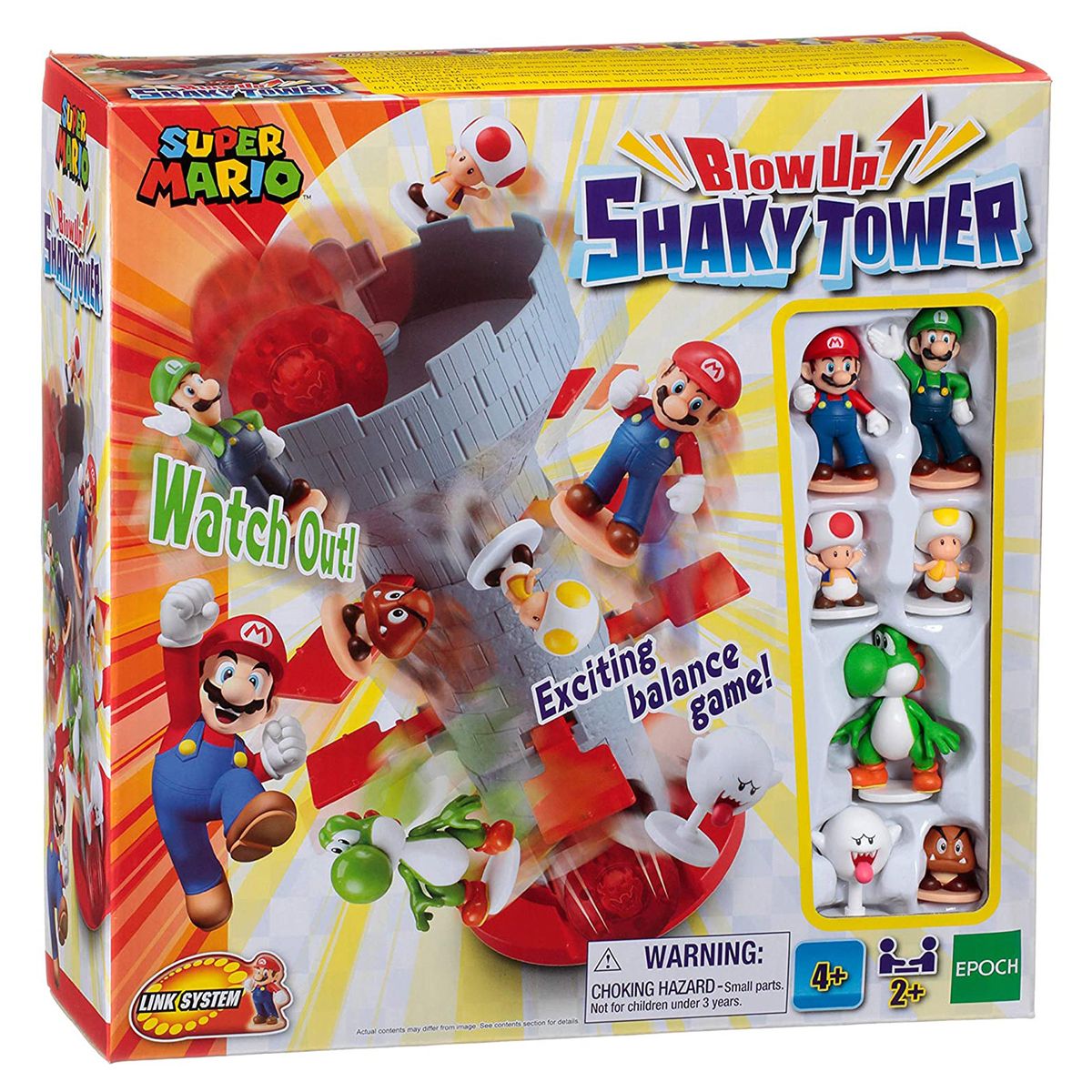EPOCH 7356 - Nintendo - Super Mario - BlowUp! Shaky Tower, Geschicklichkeitsspiel - Bild 1